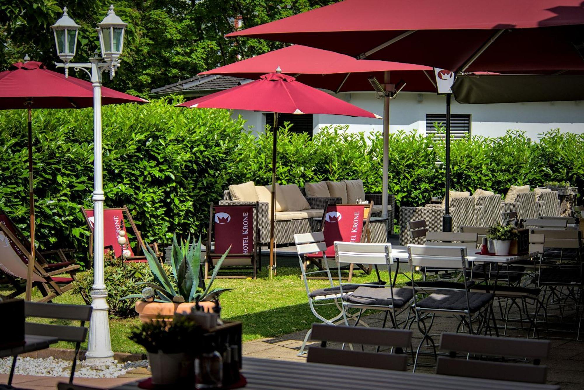 Parkhotel Krone Bensheim Eksteriør billede